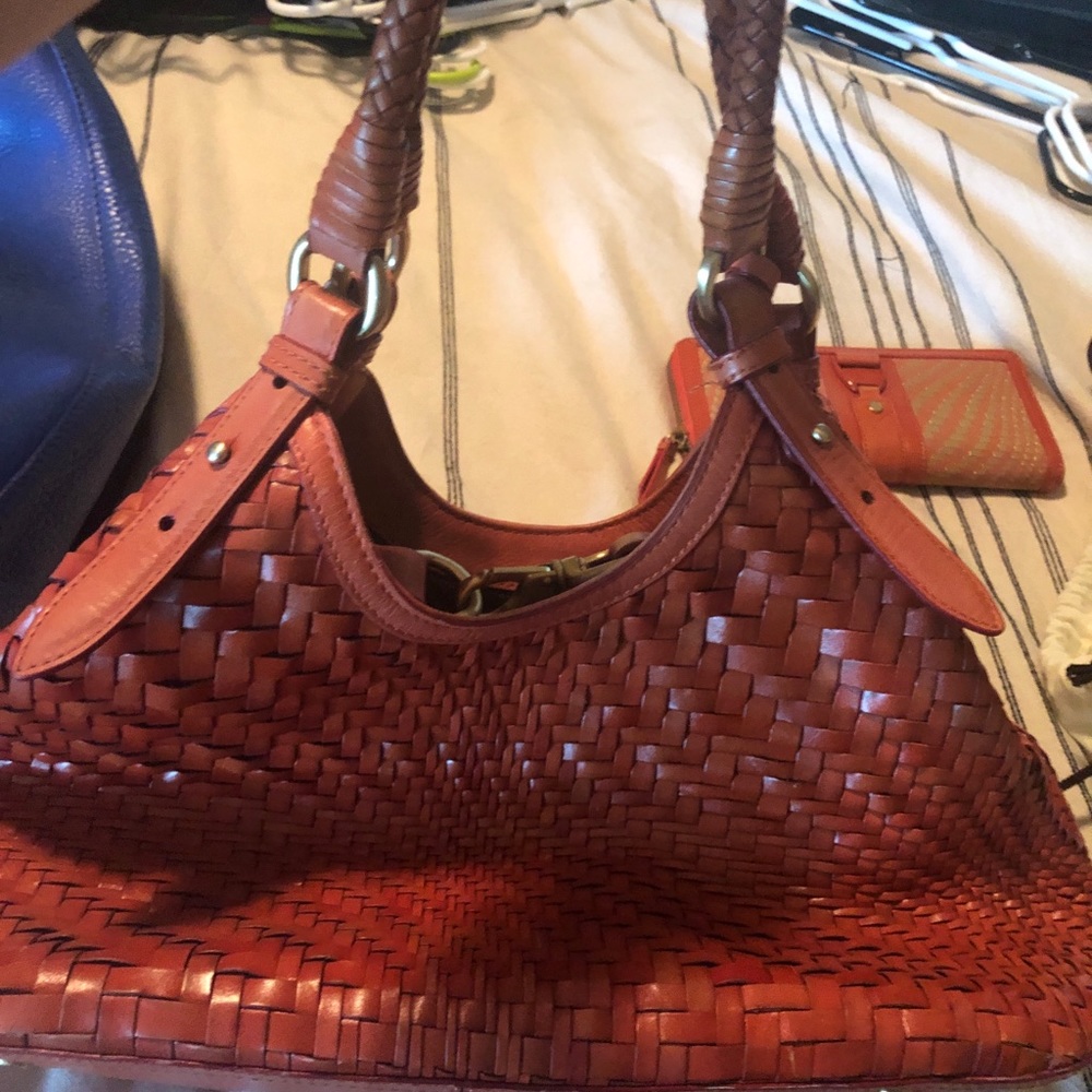 Cole Haan handbag and matching wallet
